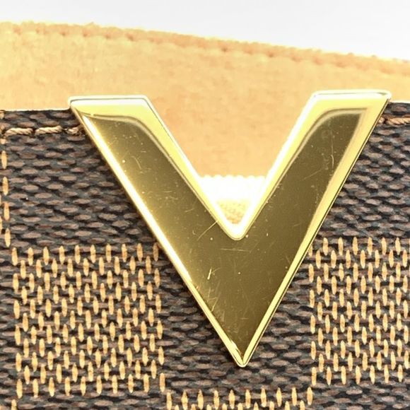 Louis Vuitton Kensington Damier Tote Bag Handbag Brown Pink - Picture 6 of 9